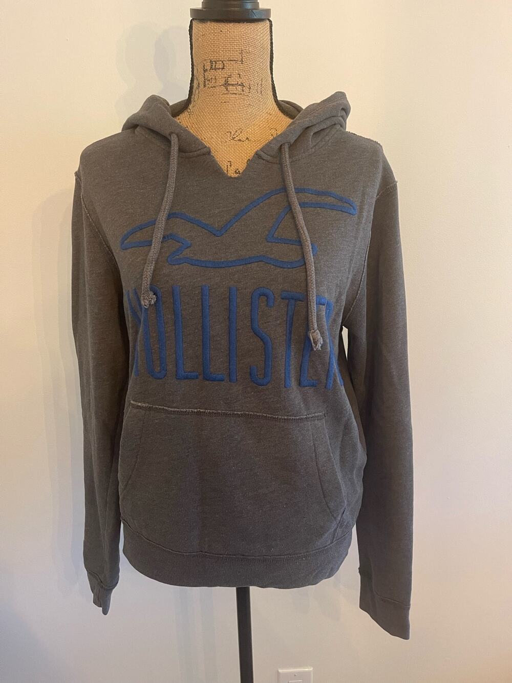 Gray Hollister Hoodie Size Small